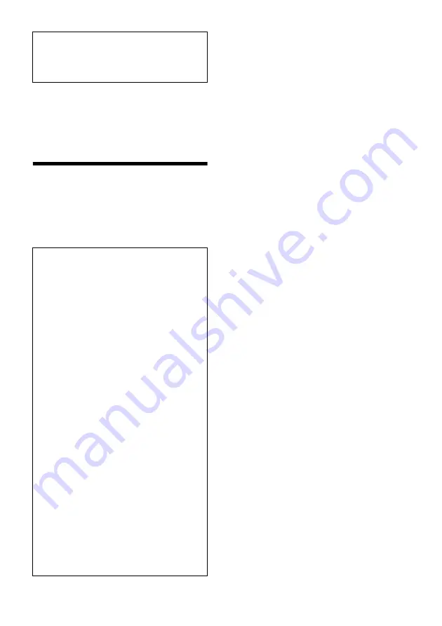 Sony XAV-AX1000 Operating Instructions Manual Download Page 2