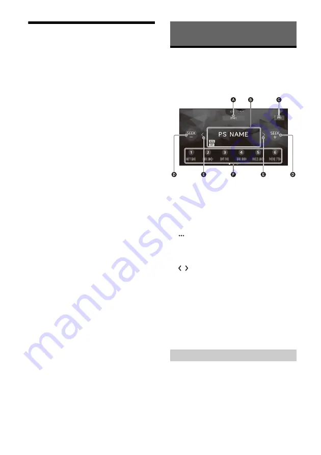 Sony XAV-AX1005DB Operating Instructions Manual Download Page 39