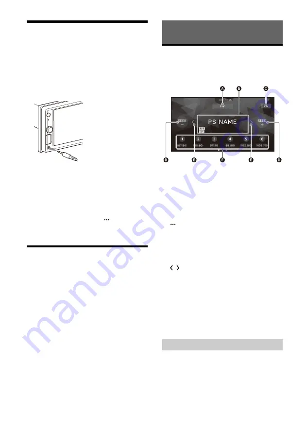 Sony XAV-AX1005DB Operating Instructions Manual Download Page 99