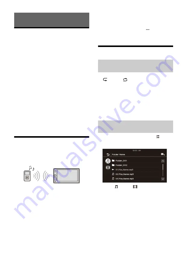 Sony XAV-AX1005DB Operating Instructions Manual Download Page 102