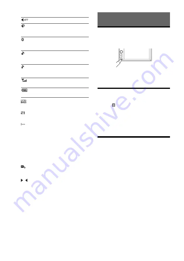 Sony XAV-V631BT Operating Instructions Manual Download Page 7