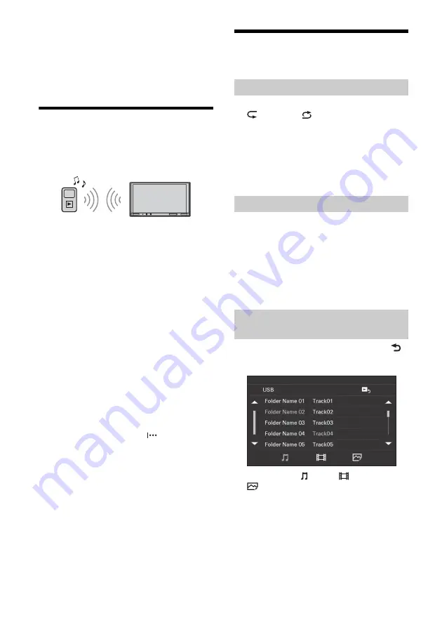 Sony XAV-V750BT Operating Instructions Manual Download Page 45