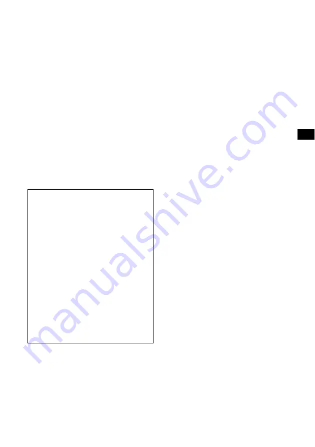 Sony XAV-W1 Operation Manual Download Page 3