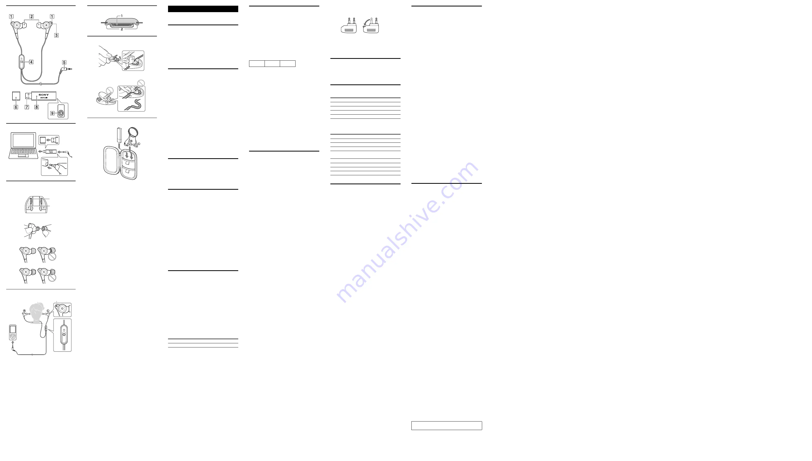 Sony XBA-NC85D Operating Instructions Download Page 2