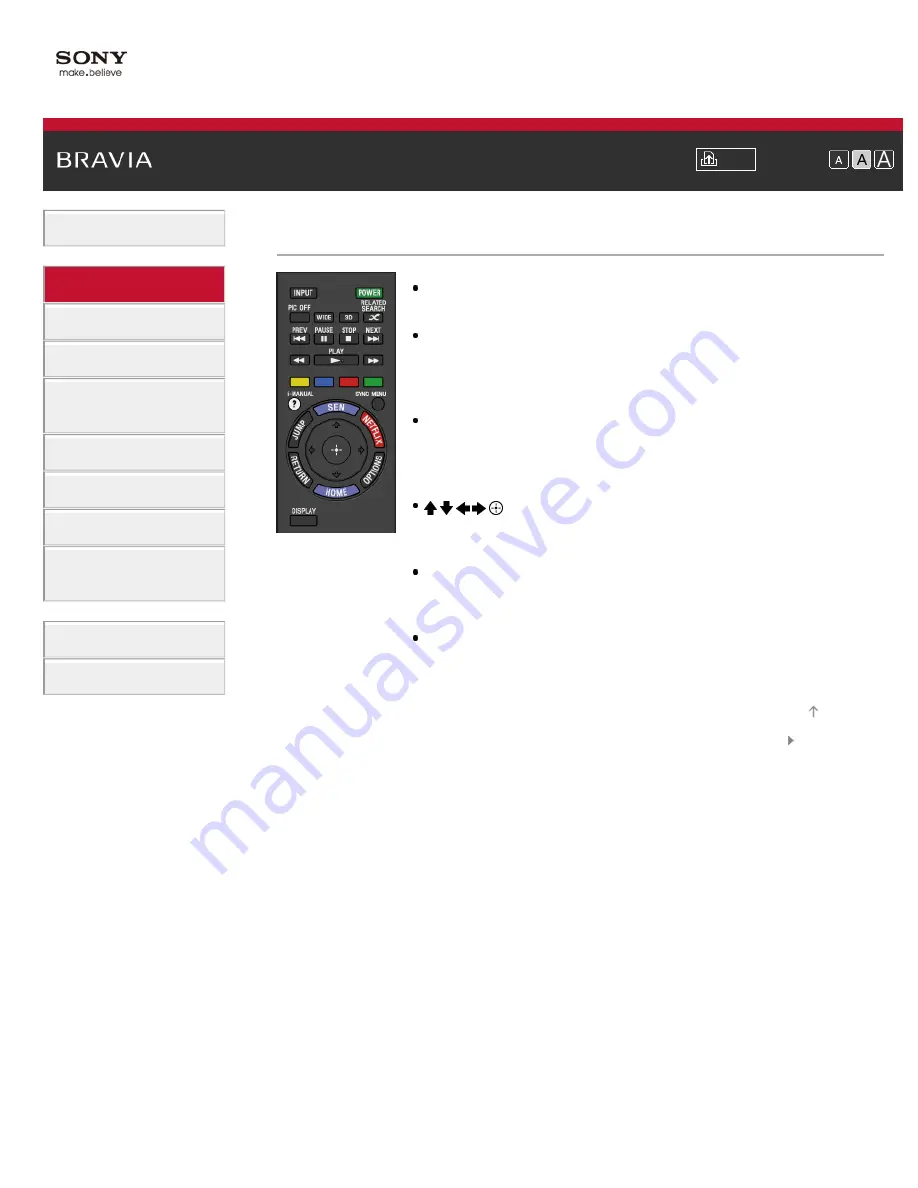 Sony XBR-55X900A Manual Download Page 44