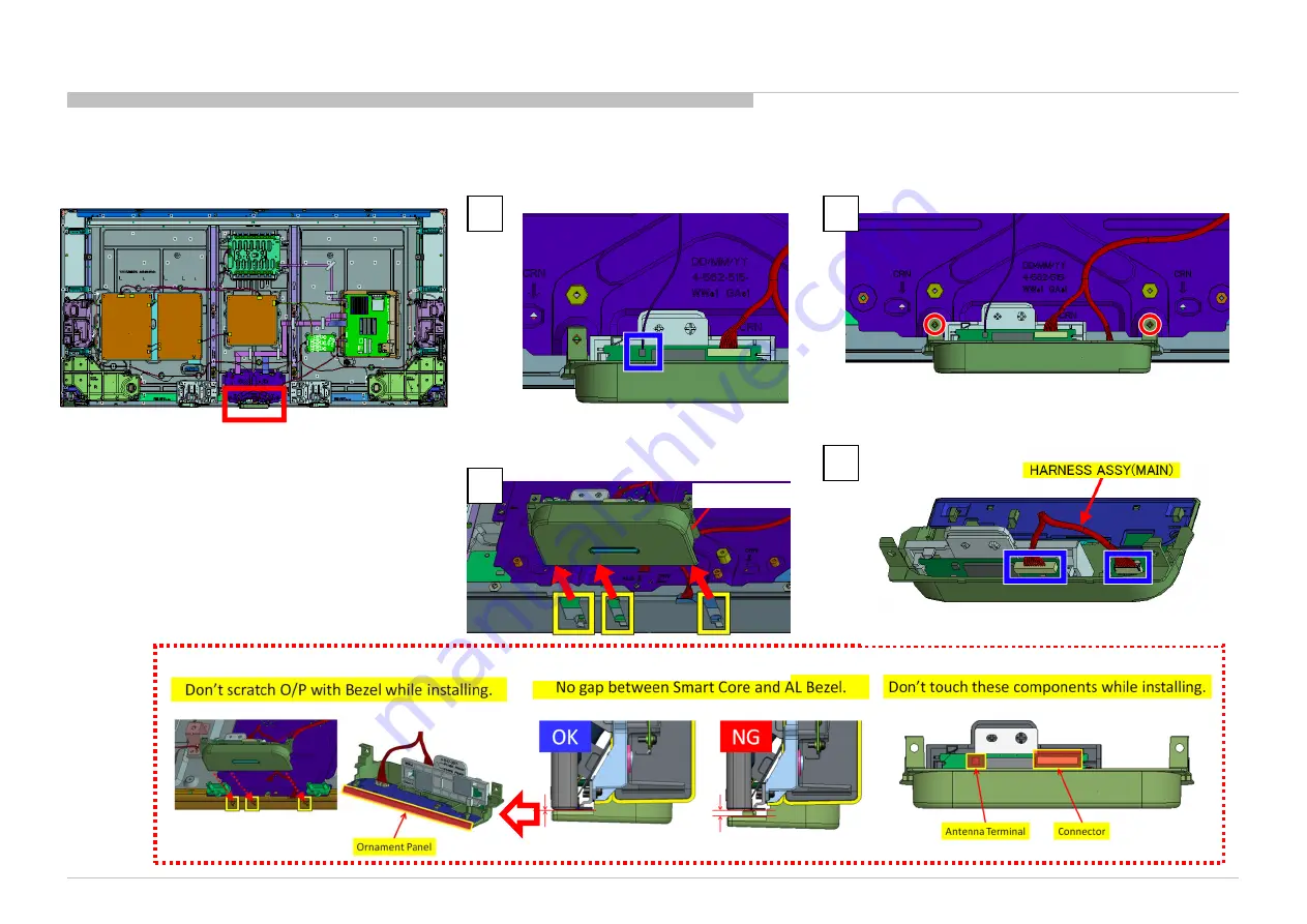 Sony XBR-75X945C Service Manual Download Page 72