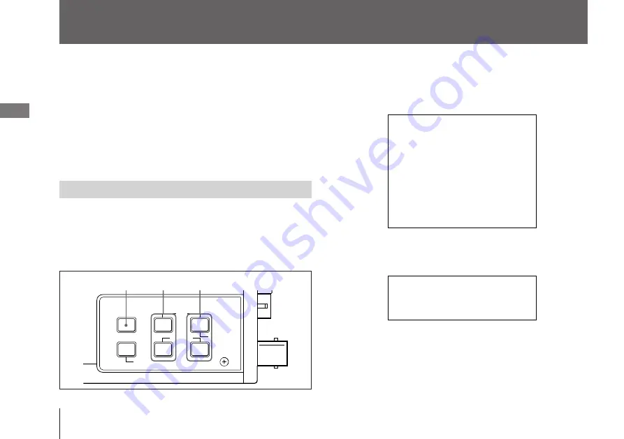 Sony XC-003 Operating Instructions Manual Download Page 38