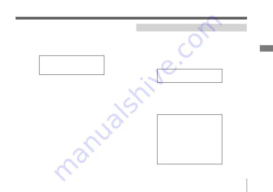 Sony XC-003 Operating Instructions Manual Download Page 39