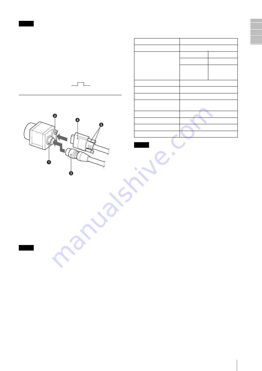 Sony XCL-U100 Technical Manual Download Page 9