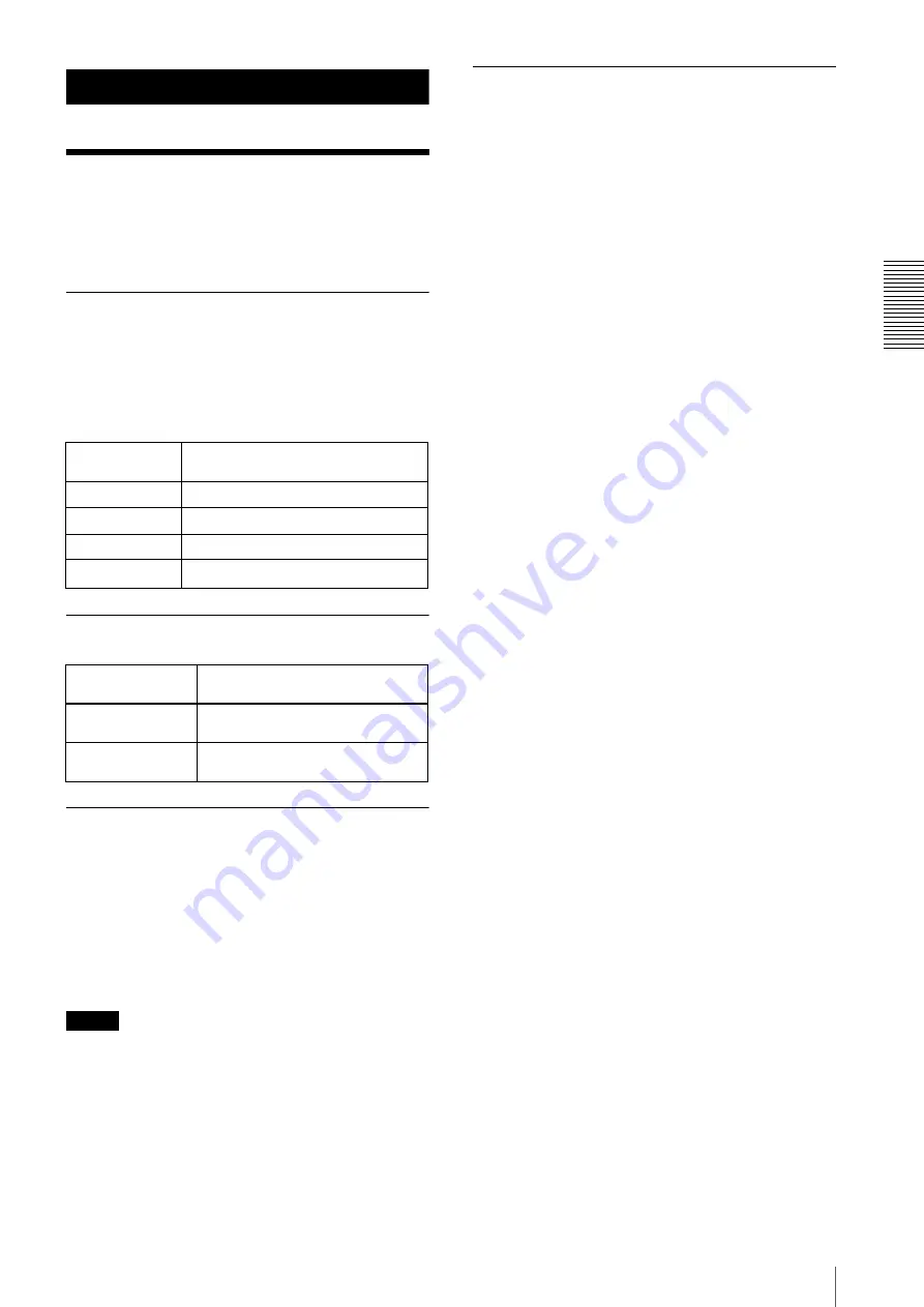 Sony XCL-U100 Technical Manual Download Page 33