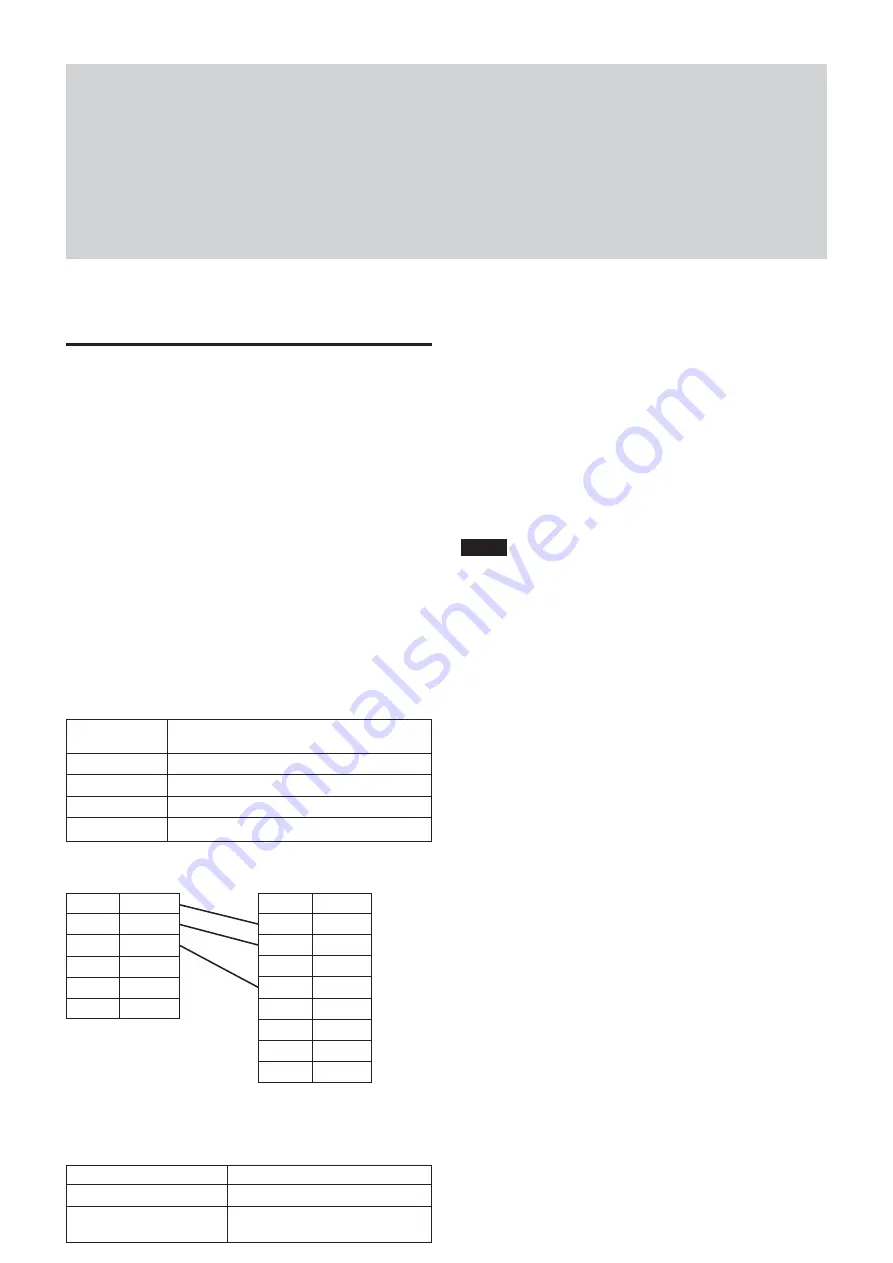 Sony XCL-U1000 Technical Manual Download Page 16