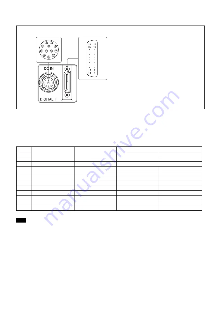 Sony XCL-V500 Technical Manual Download Page 8