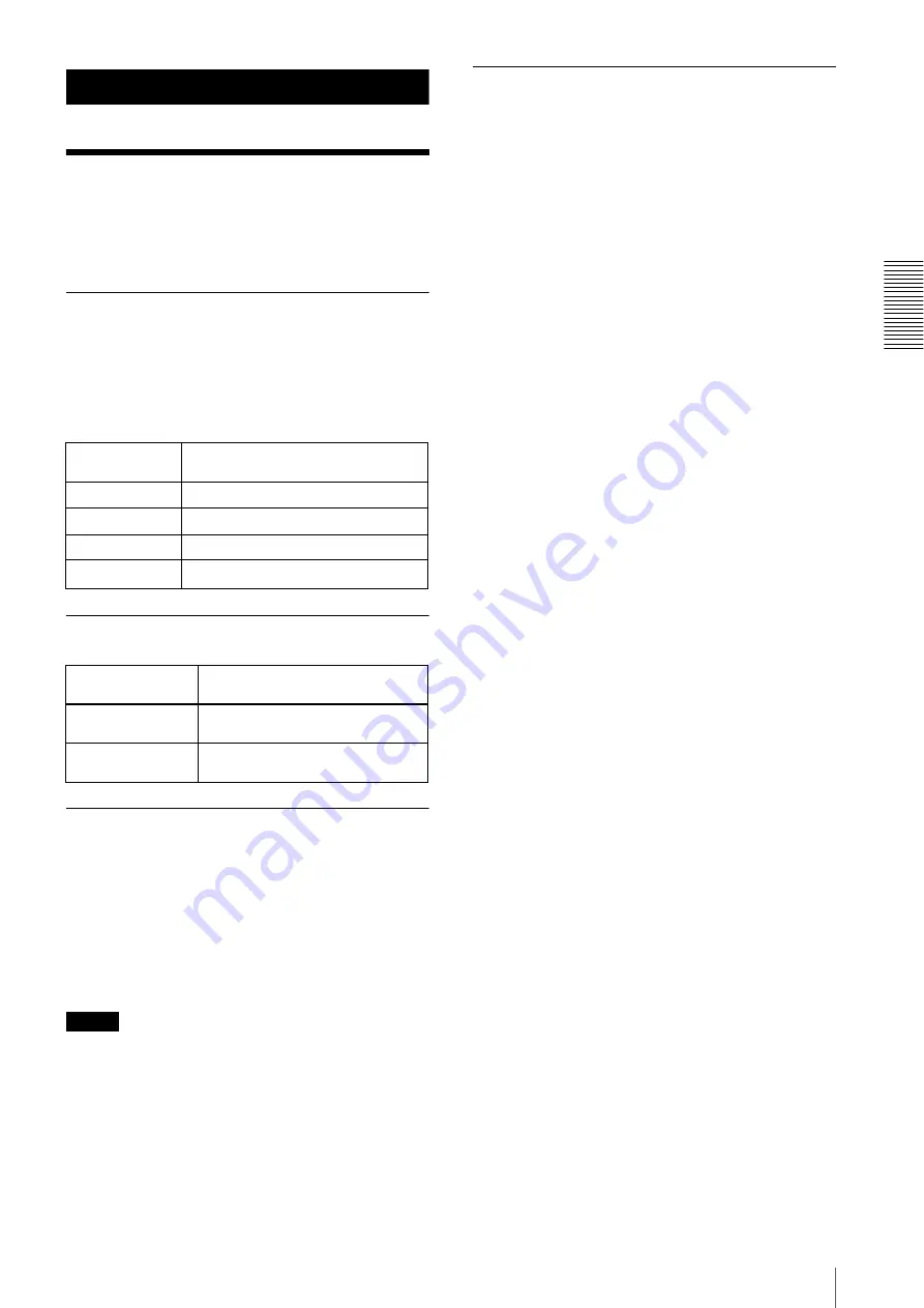 Sony XCL5005 Technical Manual Download Page 39