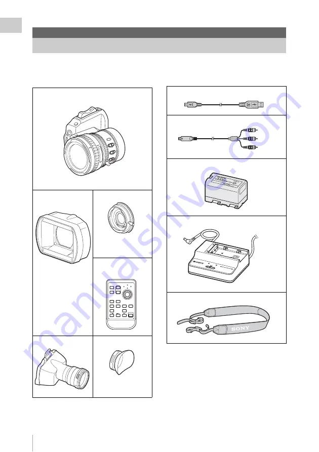 Sony XDCAM EX PMW-EX3 Operating Instructions Manual Download Page 12