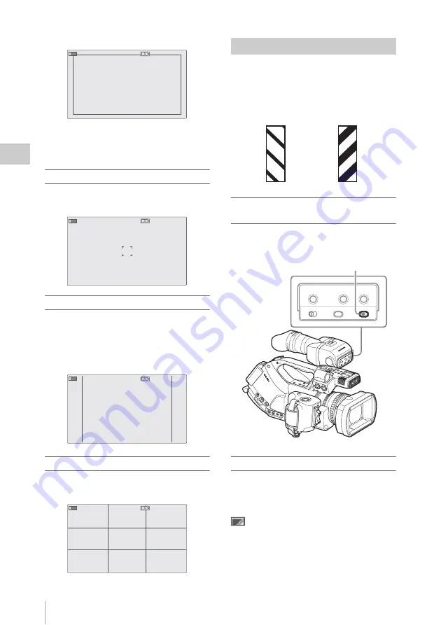 Sony XDCAM EX PMW-EX3 Operating Instructions Manual Download Page 58