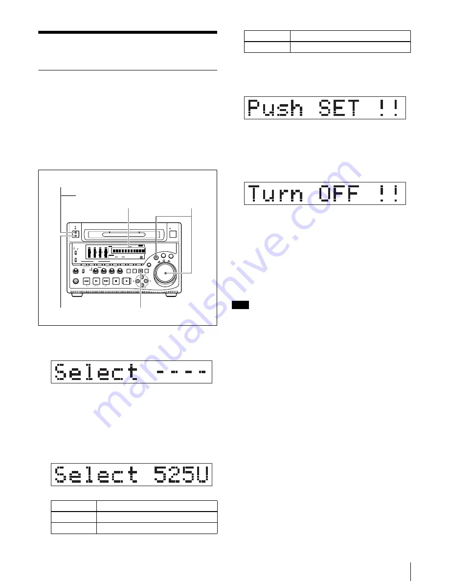 Sony XDCAM PDW-1500 Operation Manual Download Page 13