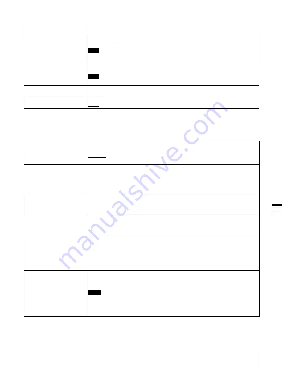 Sony XDCAM PDW-1500 Operation Manual Download Page 125