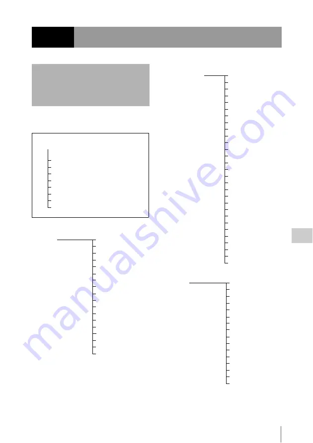 Sony XDCAM PDW-700 Operation Manual Download Page 125