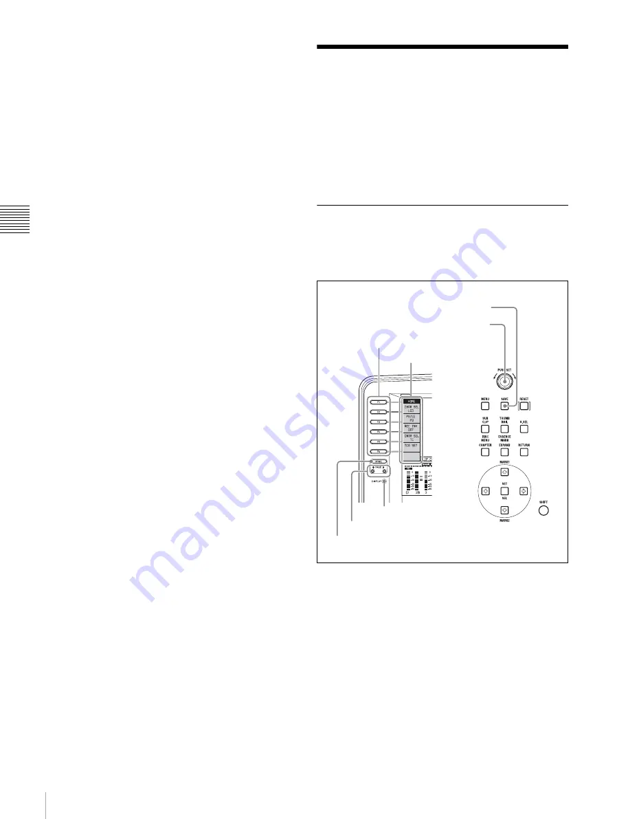 Sony XDCAM PDW-HR1 Operation Manual Download Page 56