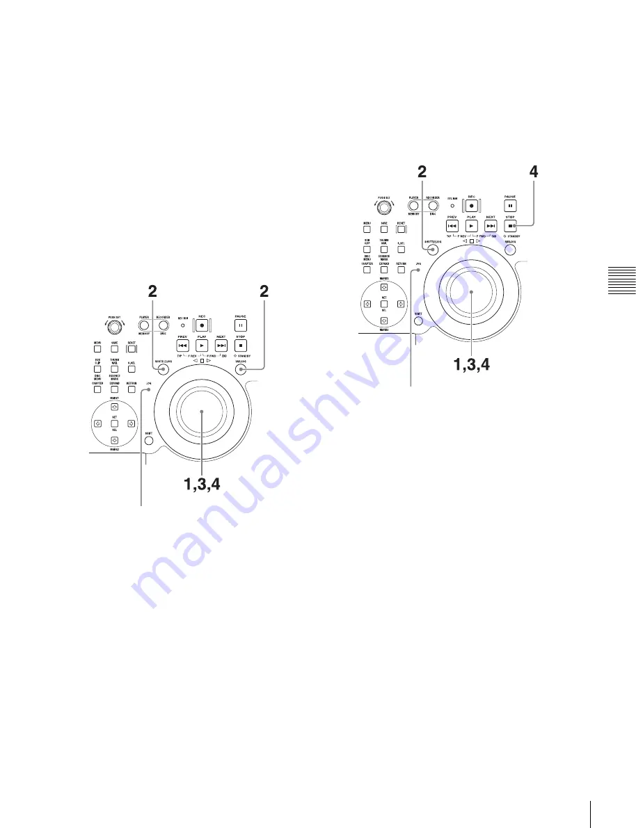 Sony XDCAM PDW-HR1 Operation Manual Download Page 69