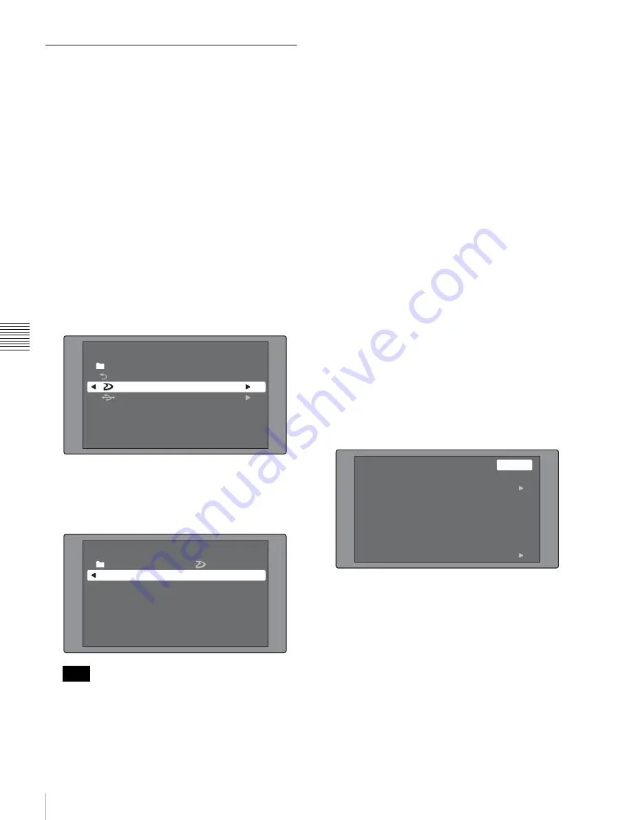 Sony XDCAM PDW-HR1 Operation Manual Download Page 98