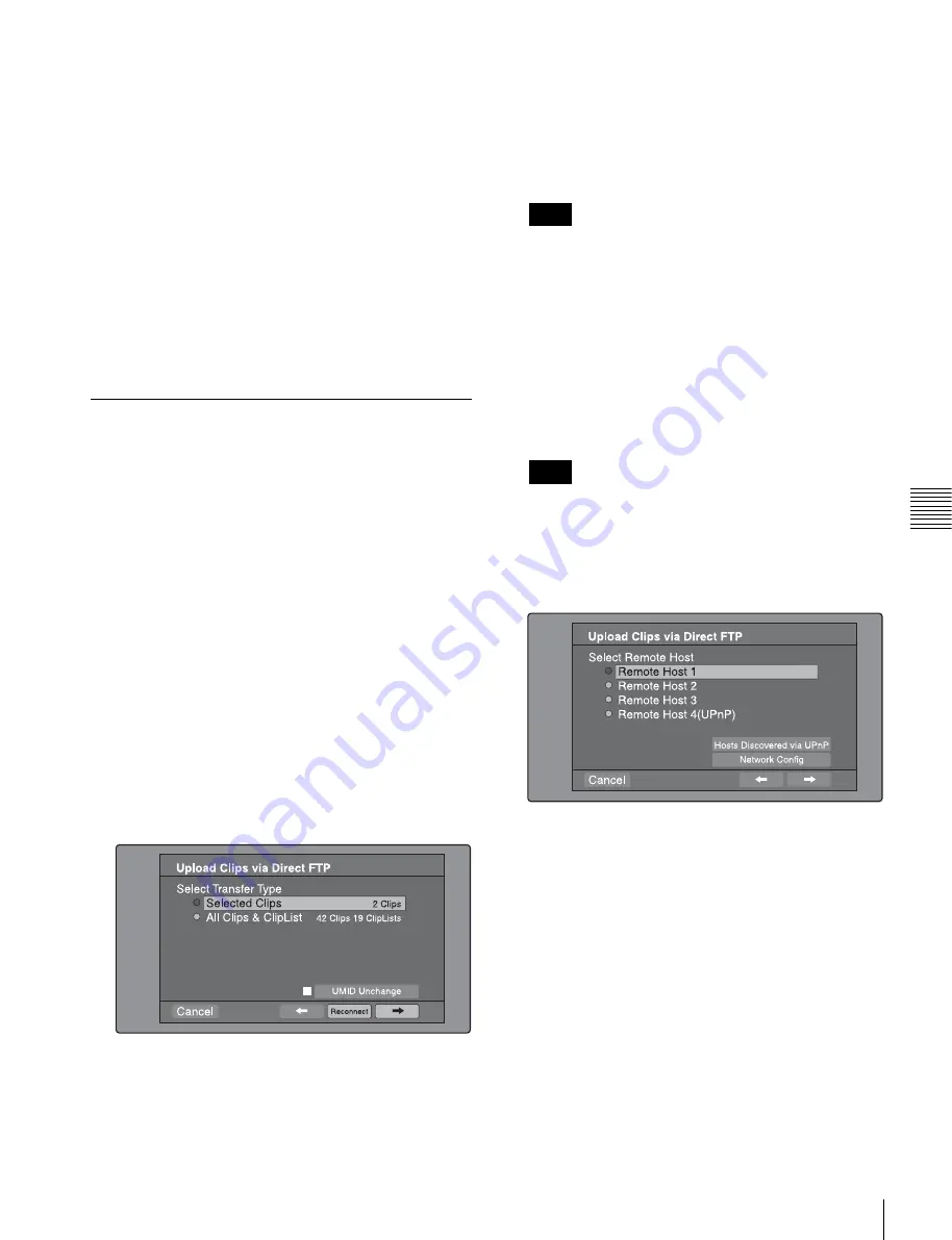 Sony XDCAM PDW-HR1 Operation Manual Download Page 103