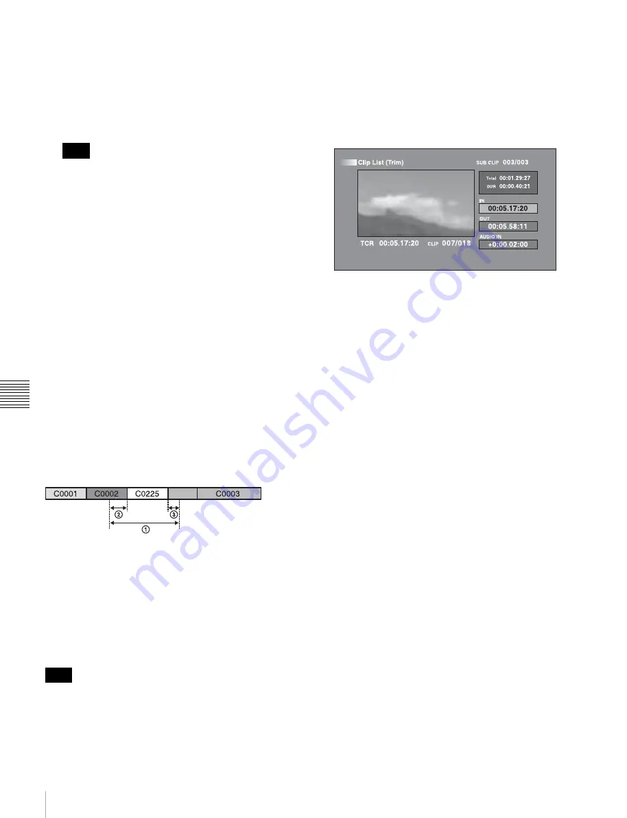 Sony XDCAM PDW-HR1 Operation Manual Download Page 118