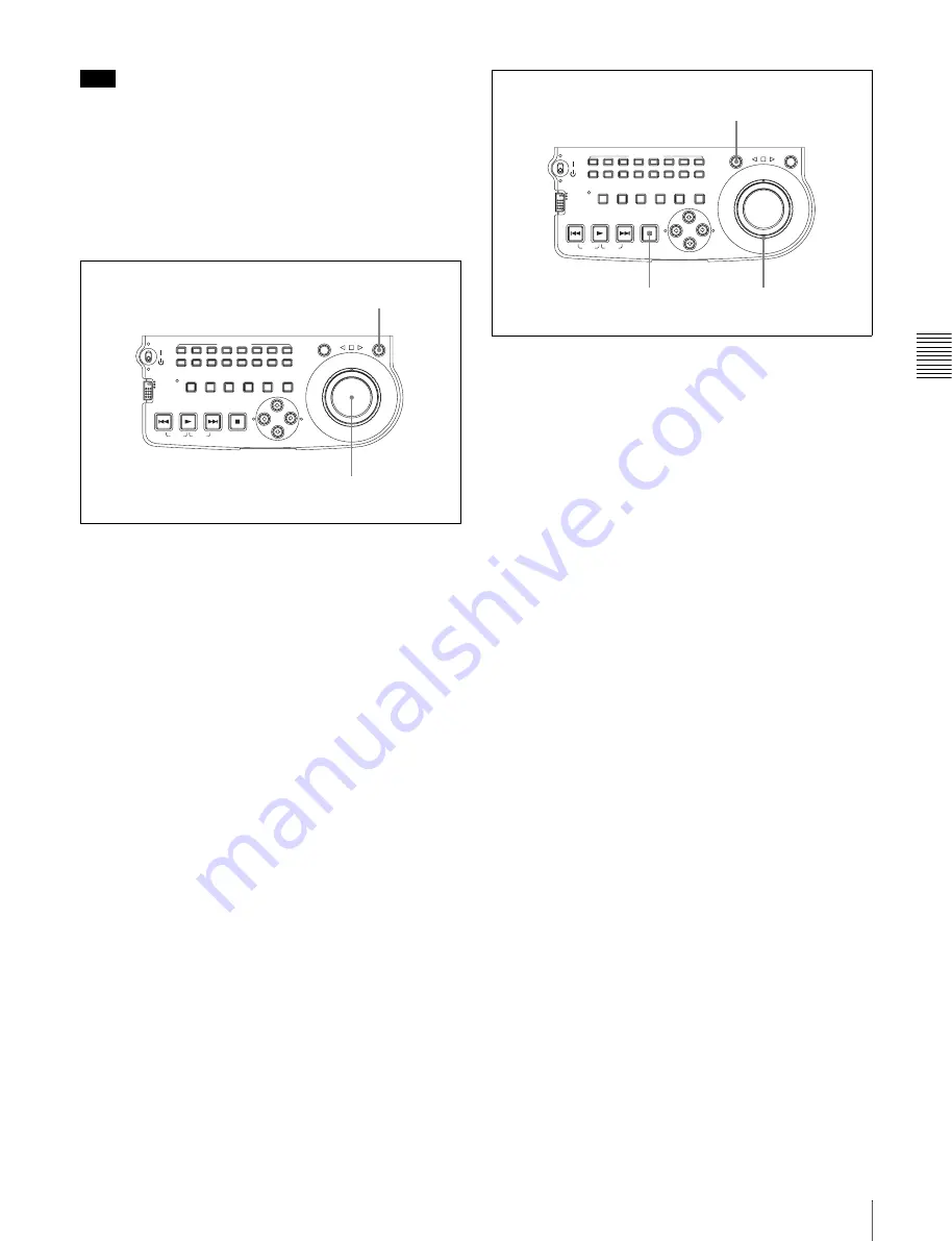 Sony XDCAM PDW-V1 Operation Manual Download Page 35