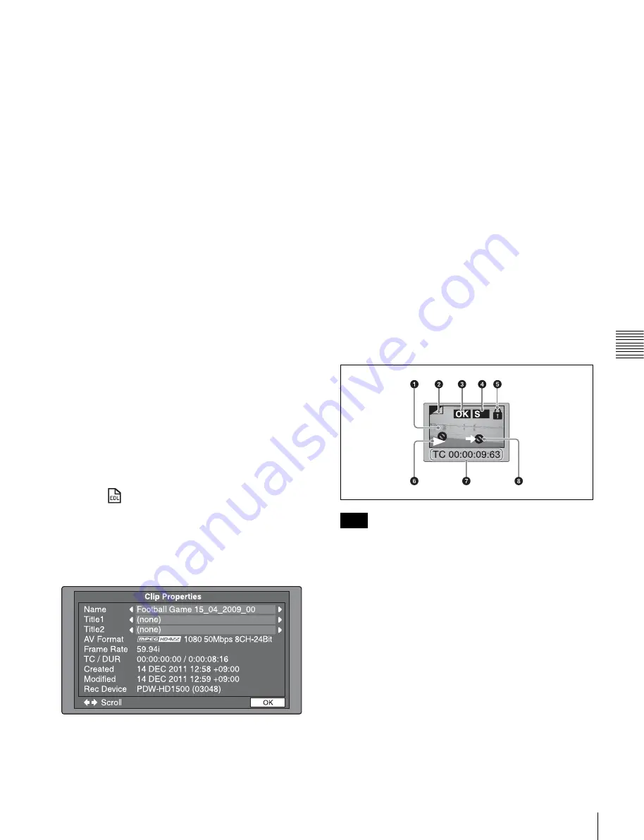 Sony XDCAM PMW-1000 Скачать руководство пользователя страница 53