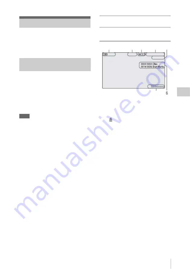 Sony XDCAM PMW-160 Operating Instructions Manual Download Page 59