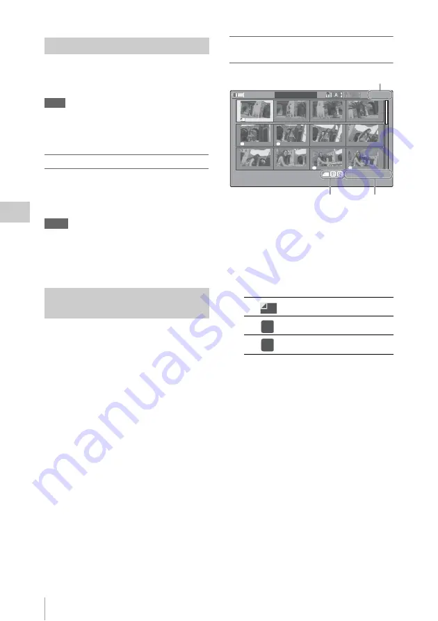 Sony XDCAM PMW-160 Operating Instructions Manual Download Page 64