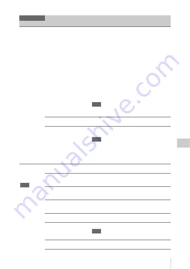 Sony XDCAM PMW-160 Operating Instructions Manual Download Page 93