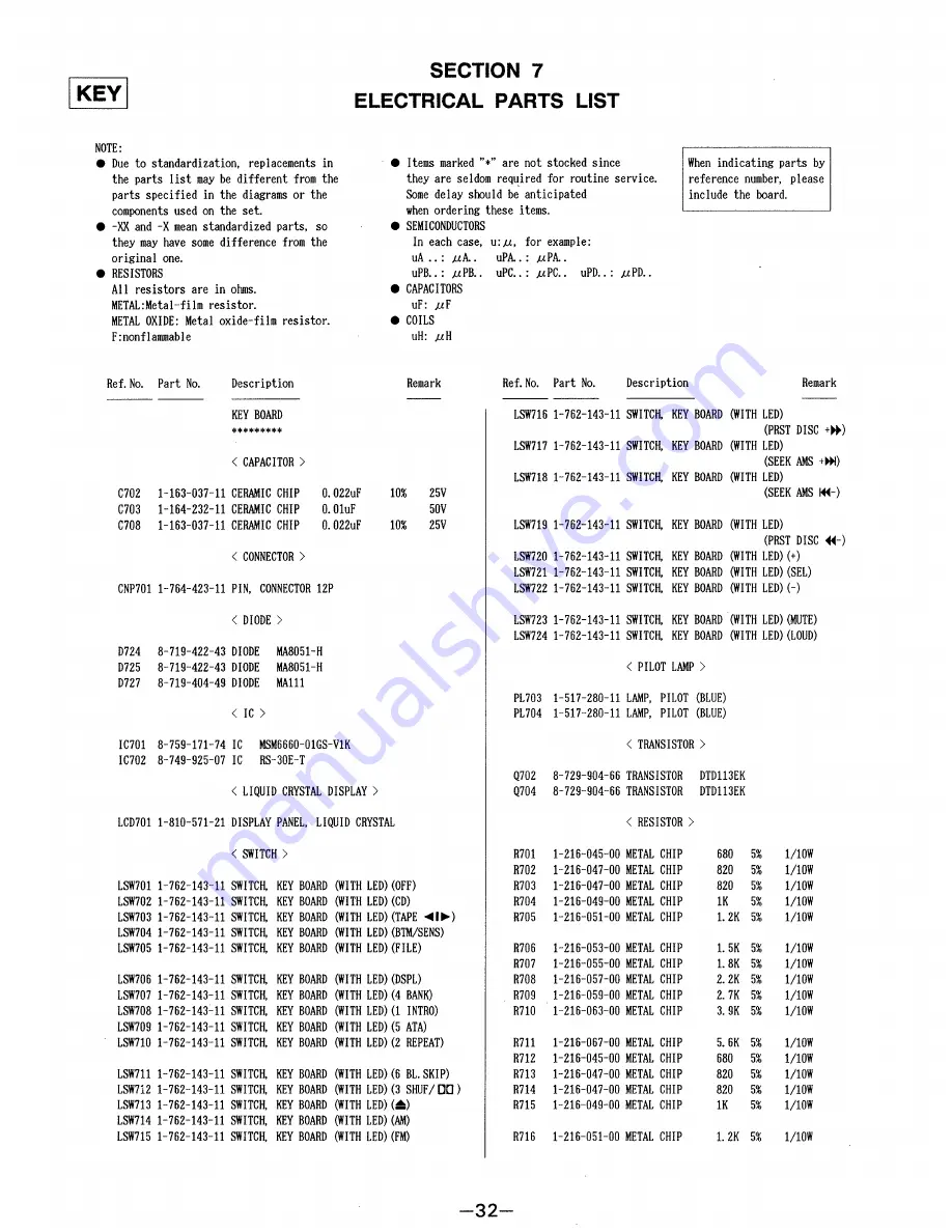 Sony XK-R100 Service Manual Download Page 23