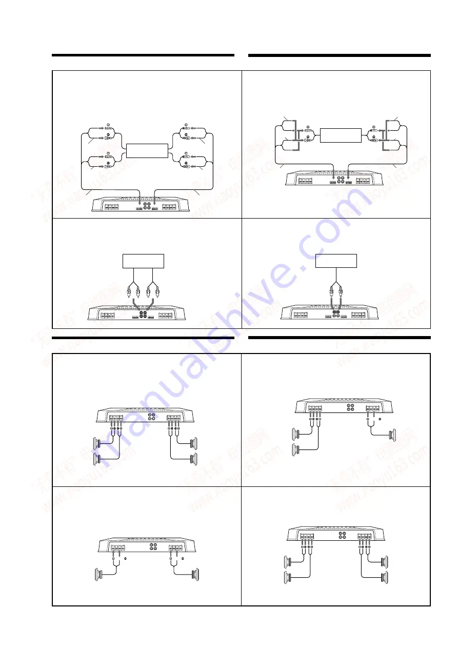 Sony XM-1004GX Service Manual Download Page 5