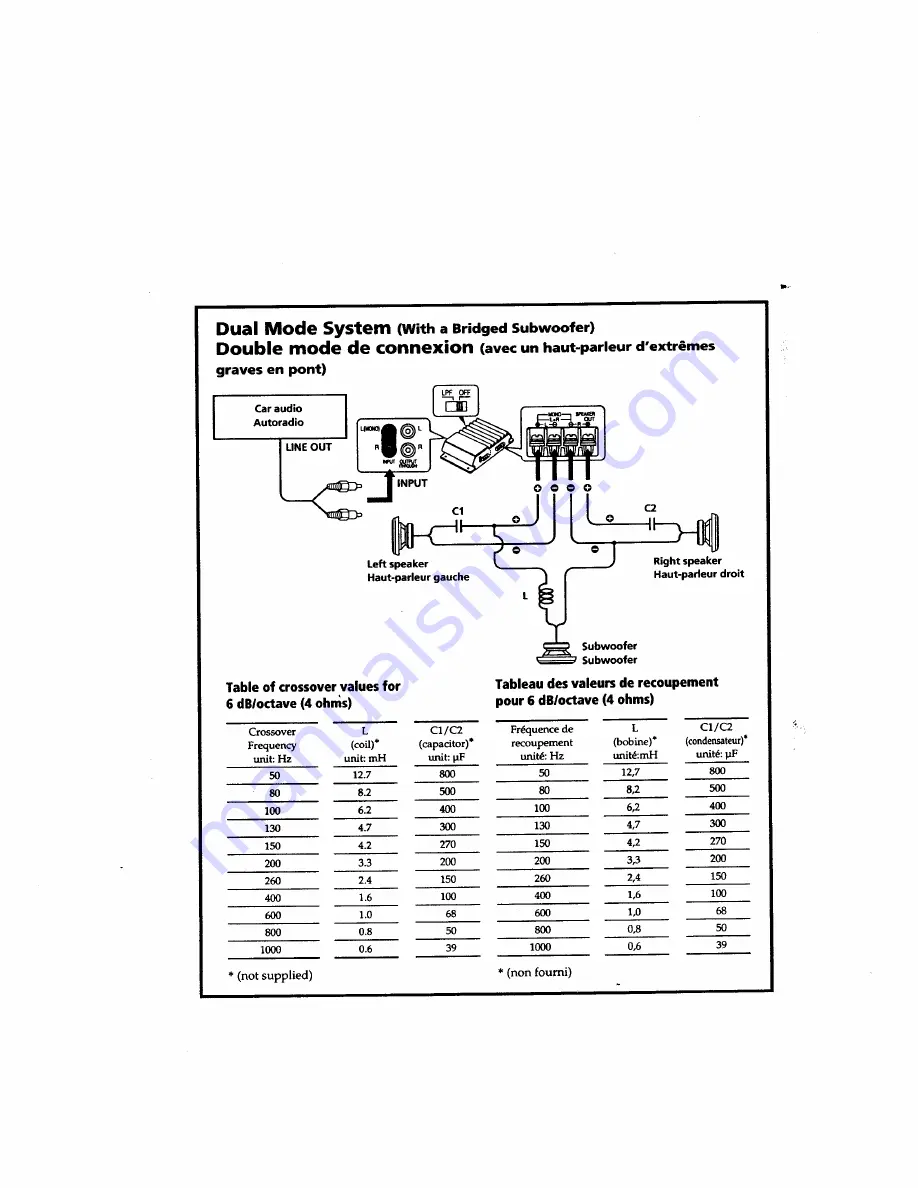 Sony XM-255EX Primary Operating Instructions Manual Download Page 7