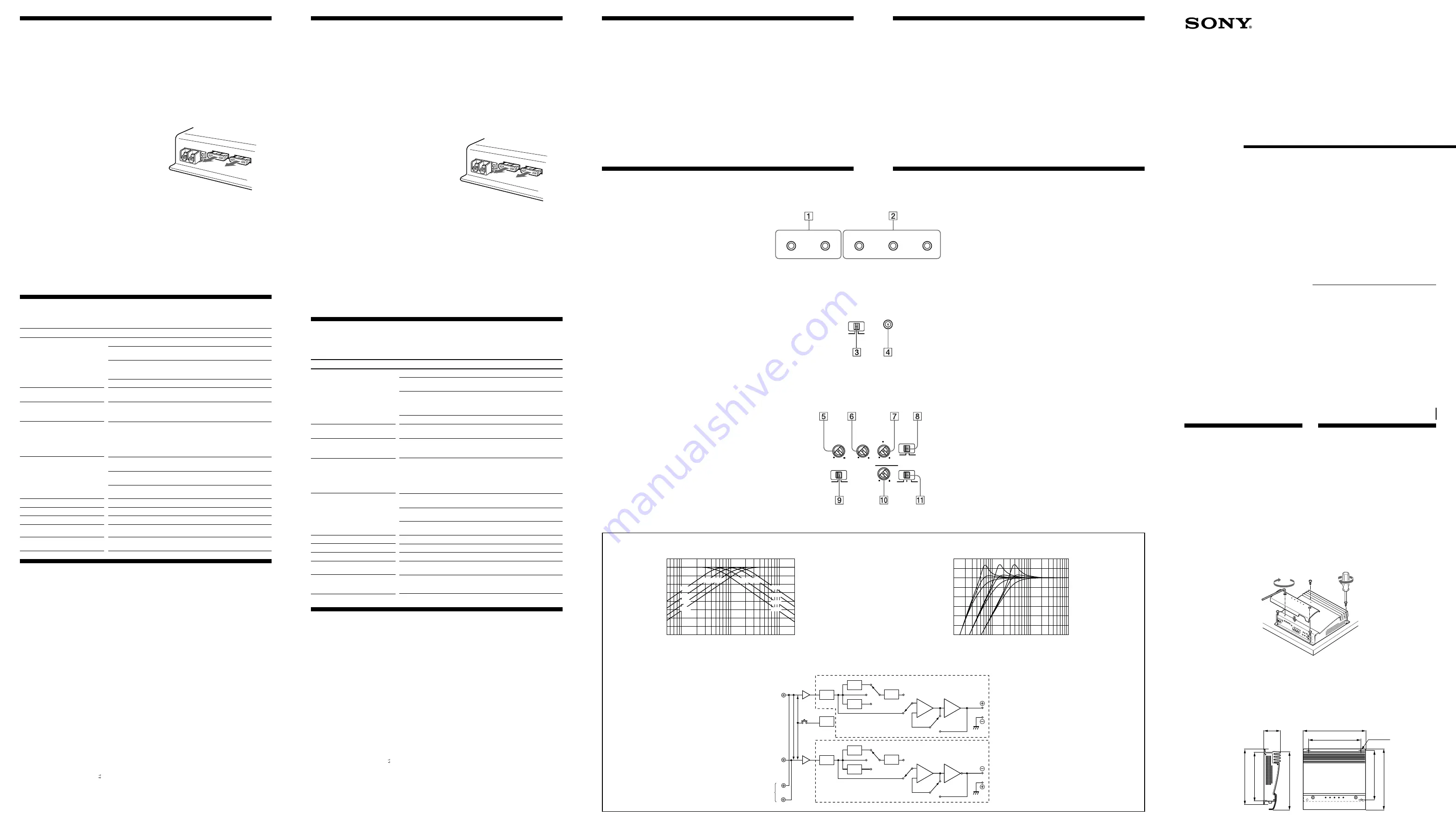 Sony XM-7527 X-Plod Operating Instructions Download Page 1