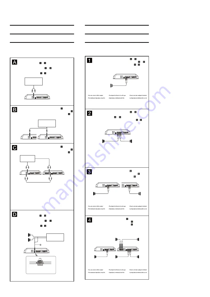 Sony XM-GS100 Service Manual Download Page 4