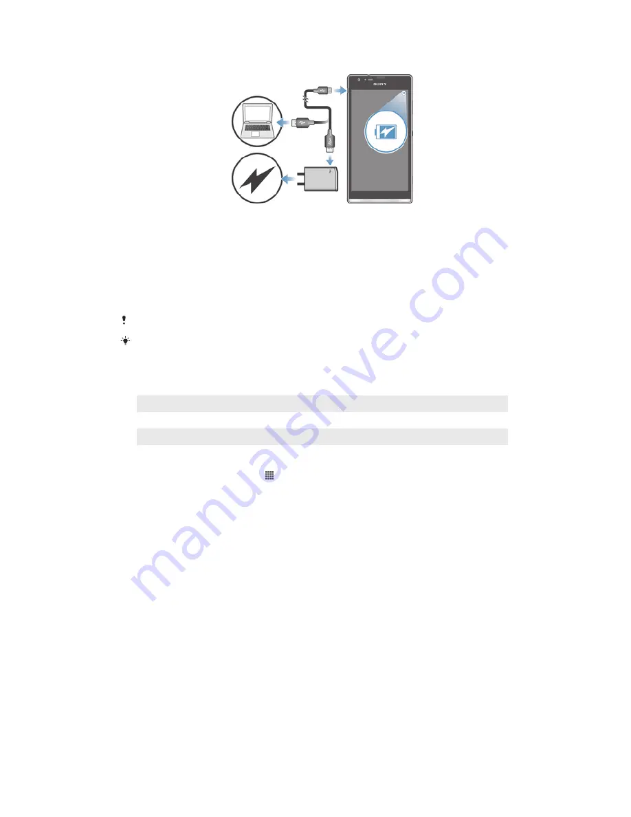 Sony Xperia SP User Manual Download Page 14