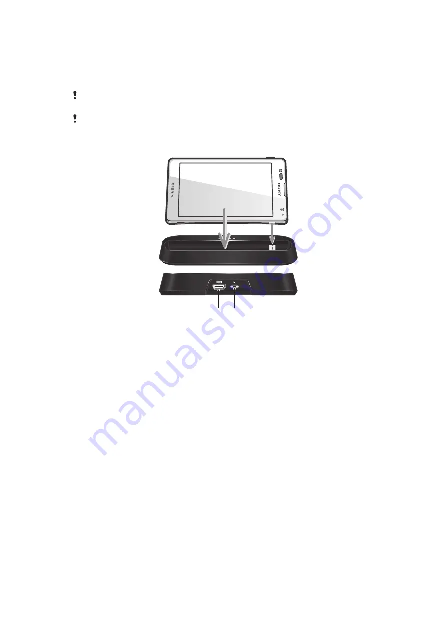 Sony Xperia TX TV Dock DK22 User Manual Download Page 3