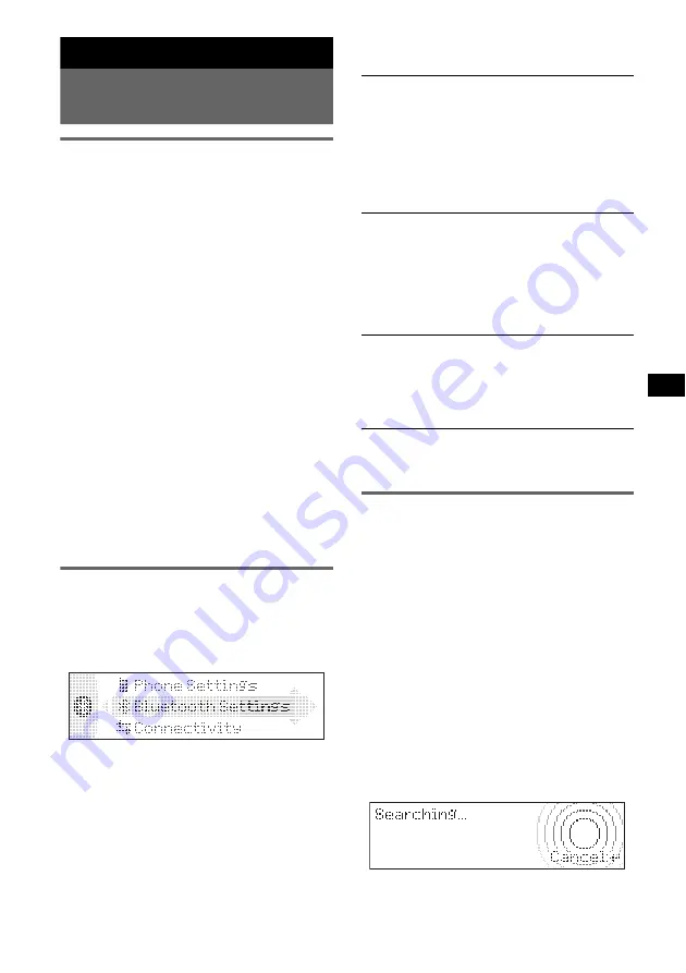 Sony XPlod MEX-BT5000 Operating Instructions Manual Download Page 15