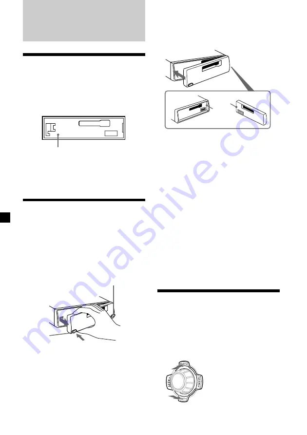 Sony XR-1300R Скачать руководство пользователя страница 66