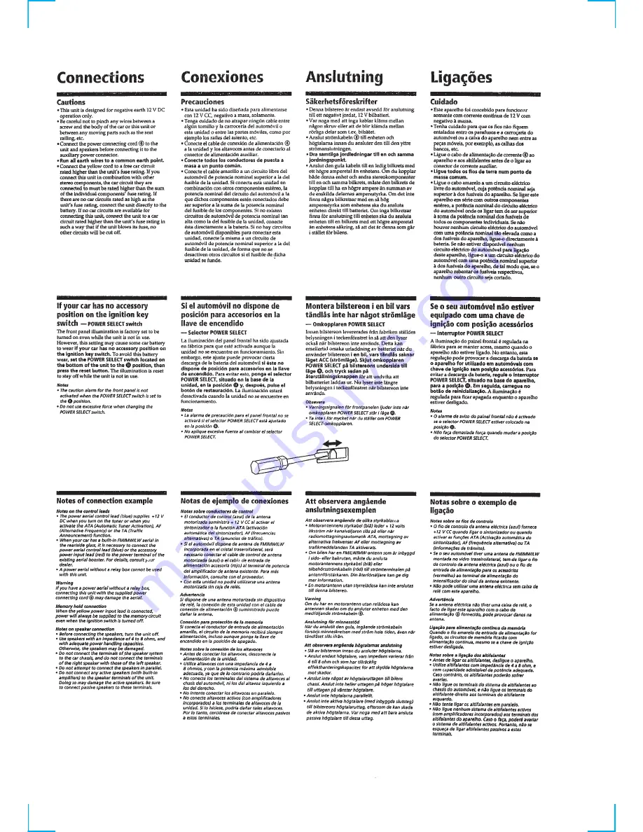 Sony XR-3100R Service Manual Download Page 6