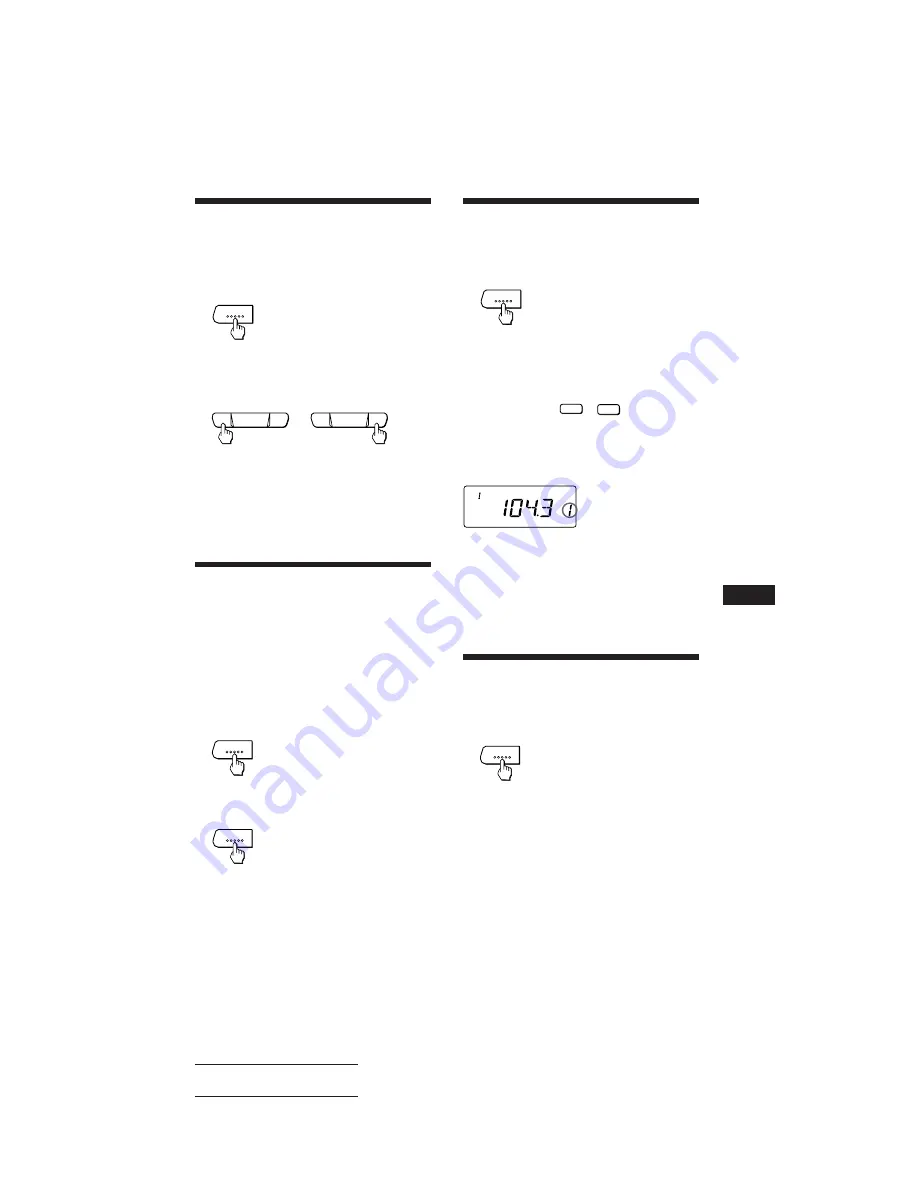 Sony XR-3501MK2 Operating Instructions Manual Download Page 40