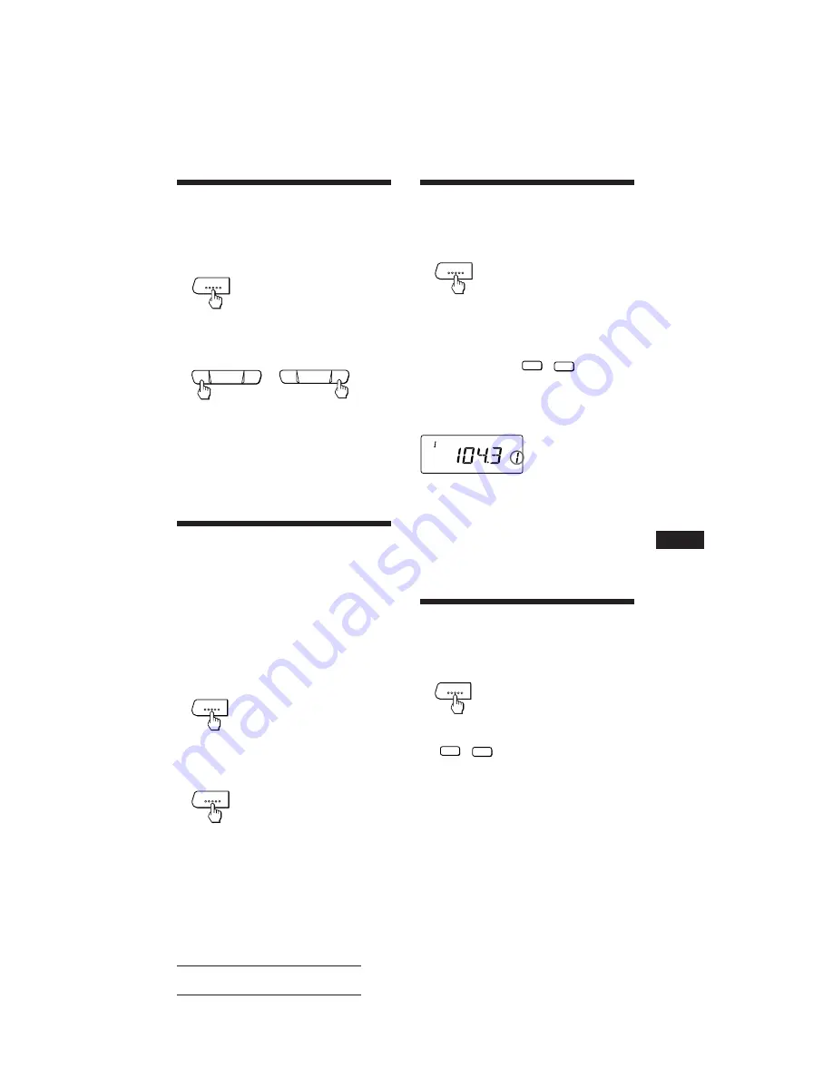 Sony XR-3503MK2 Operating Instructions Manual Download Page 31