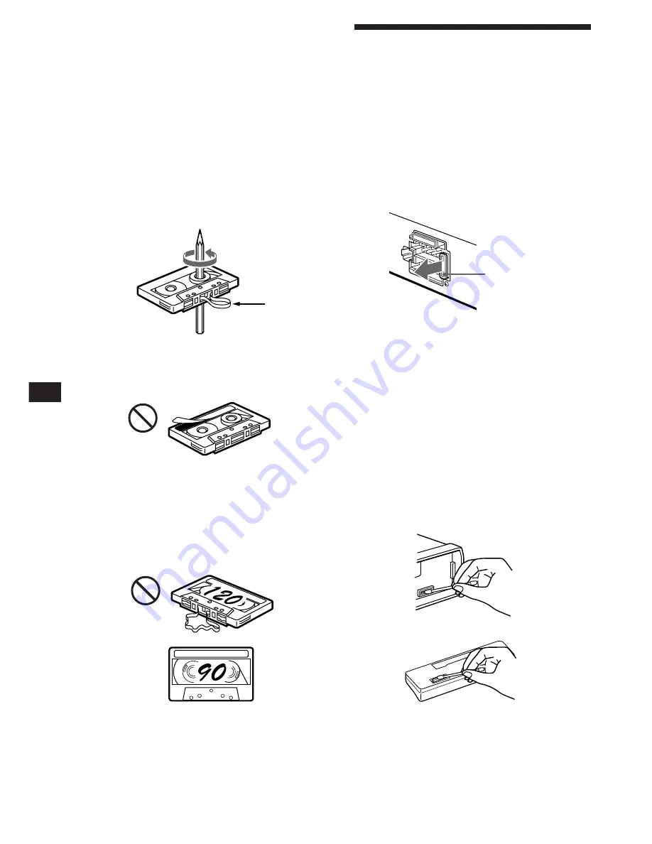 Sony XR-3750 Operating Instructions Manual Download Page 38