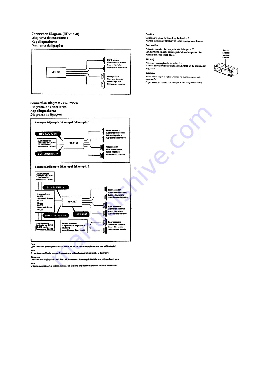 Sony XR-3750 Service Manual Download Page 9