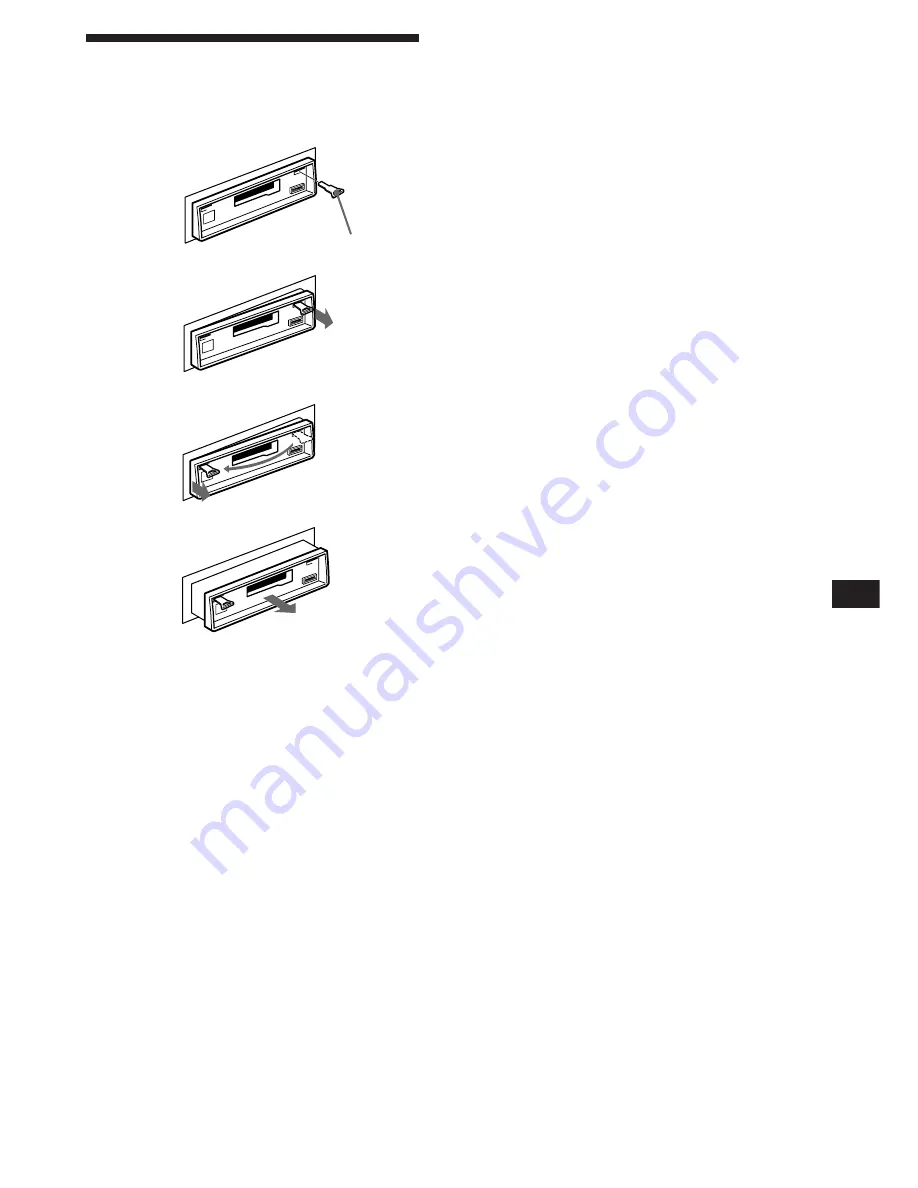 Sony XR-4750RDS Operating Instructions Manual Download Page 71