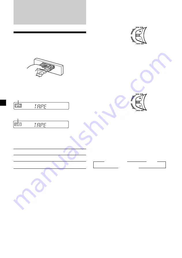 Sony XR-4900 Operating Instructions Manual Download Page 6