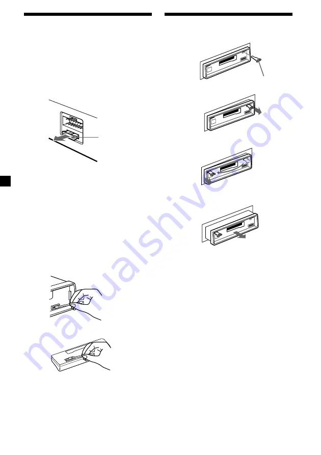 Sony XR-4900 Operating Instructions Manual Download Page 16