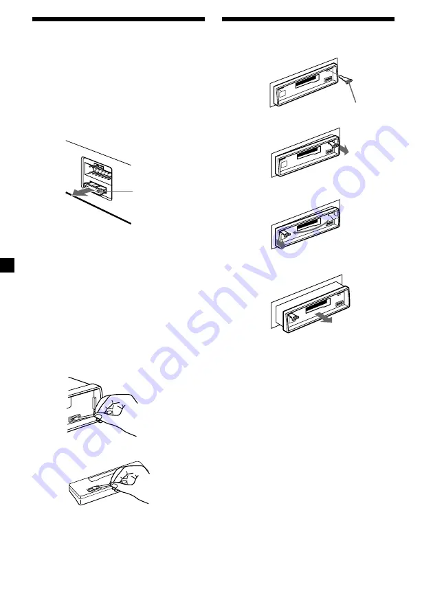 Sony XR-4900 Operating Instructions Manual Download Page 34